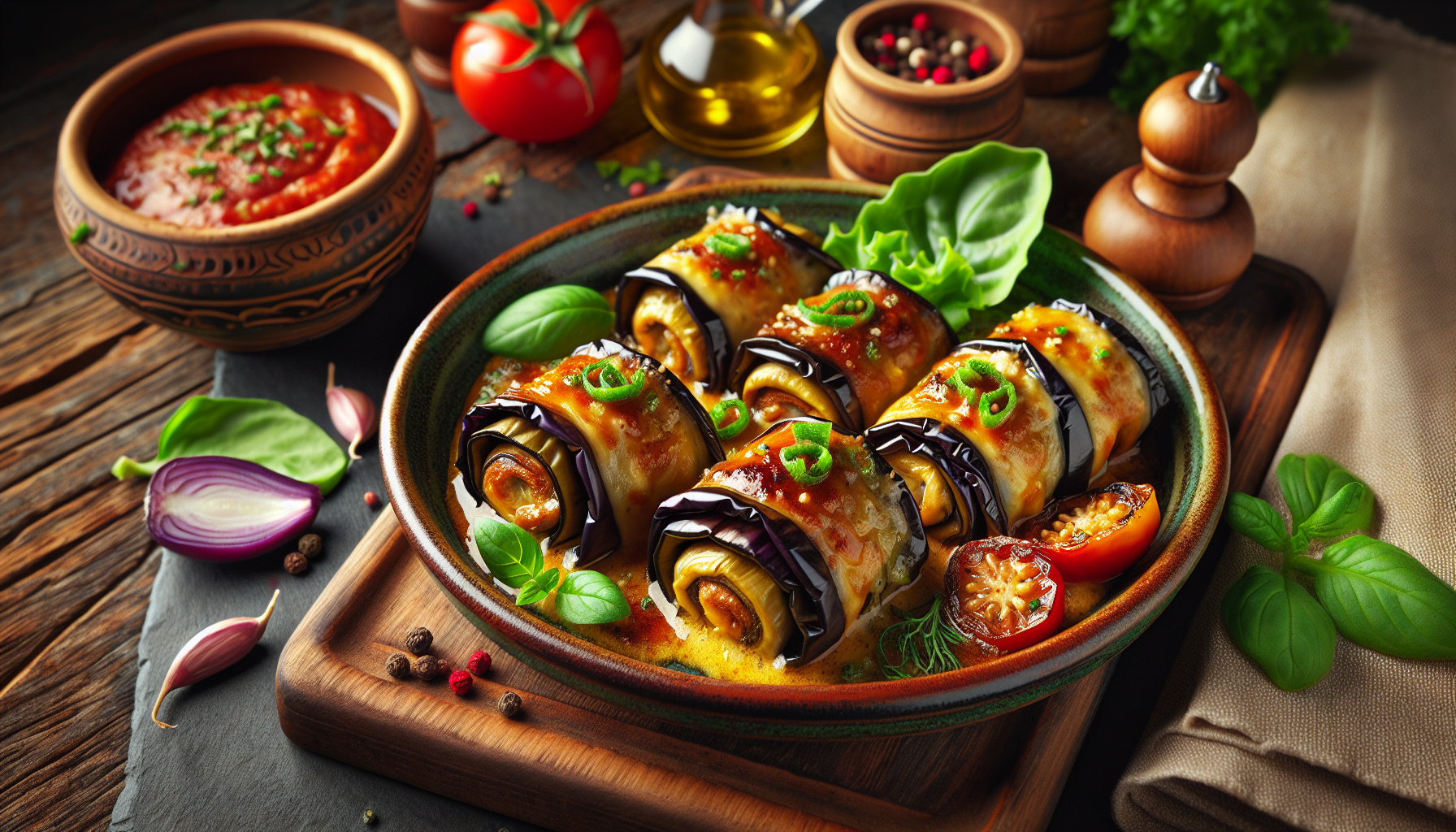 involtini di melanzane al forno